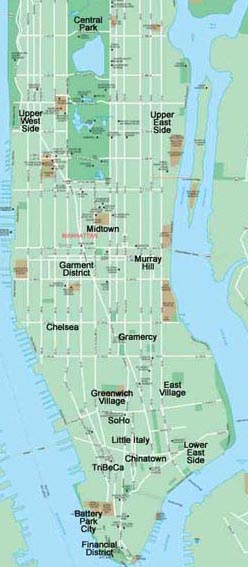 manhattan map