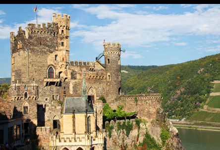 a castle in Rüdesheim