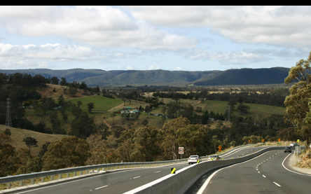 A road leading to Parkes