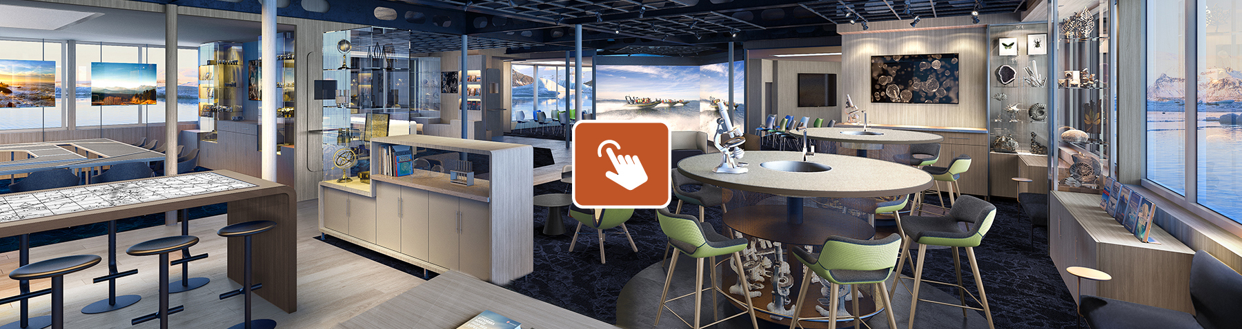 The Science Center on Hurtigruten Roald Amundsen